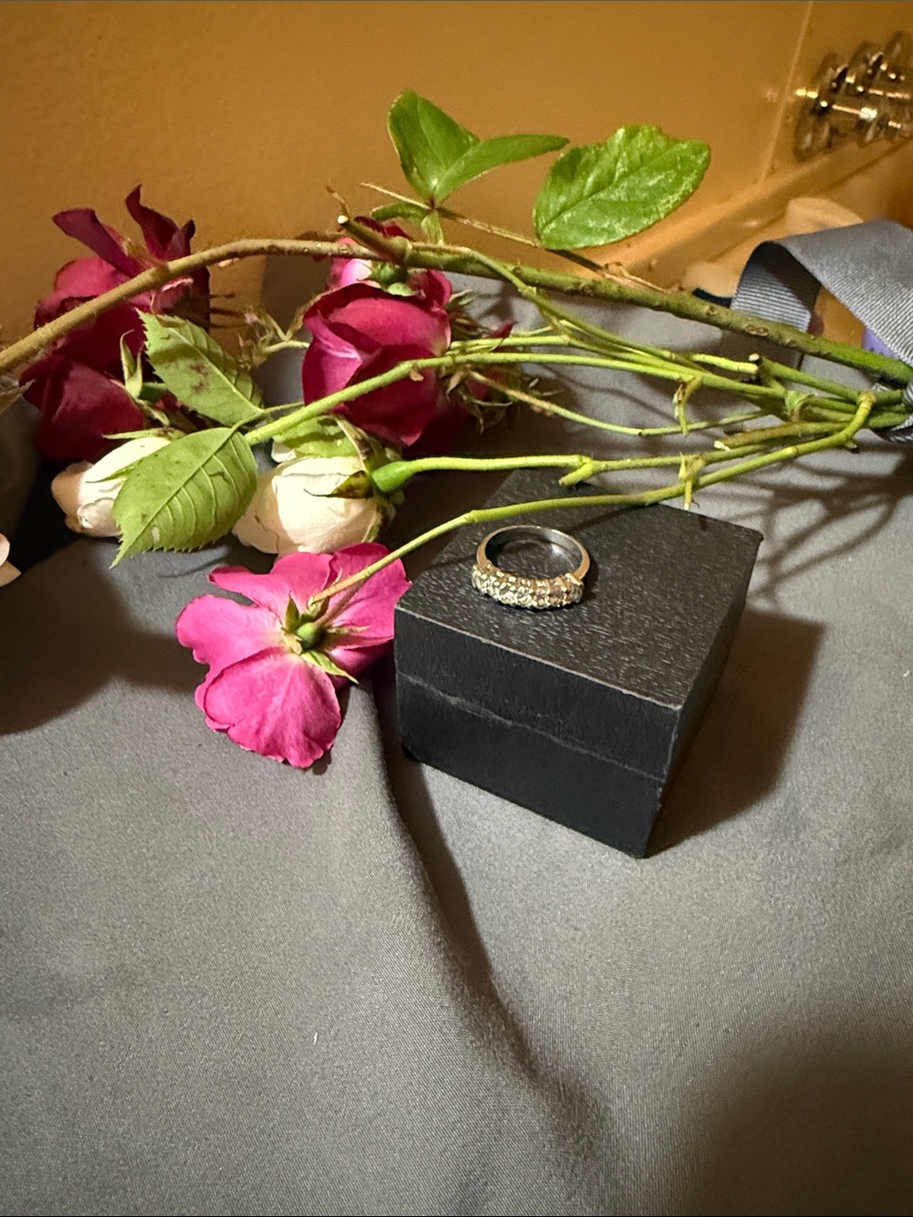 Cubic, zirconia, and sterling silver